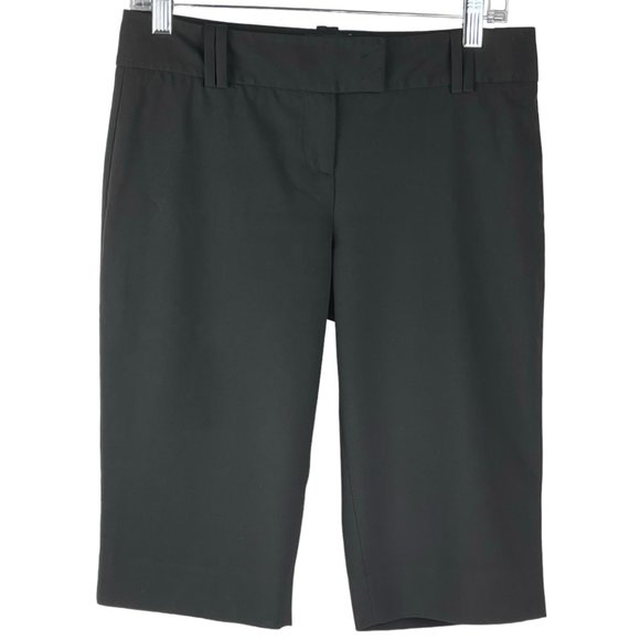 The Limited Pants - The Limited Cassidy Fit Bermuda Size 4 Black Dress Career Trouser Long Short
